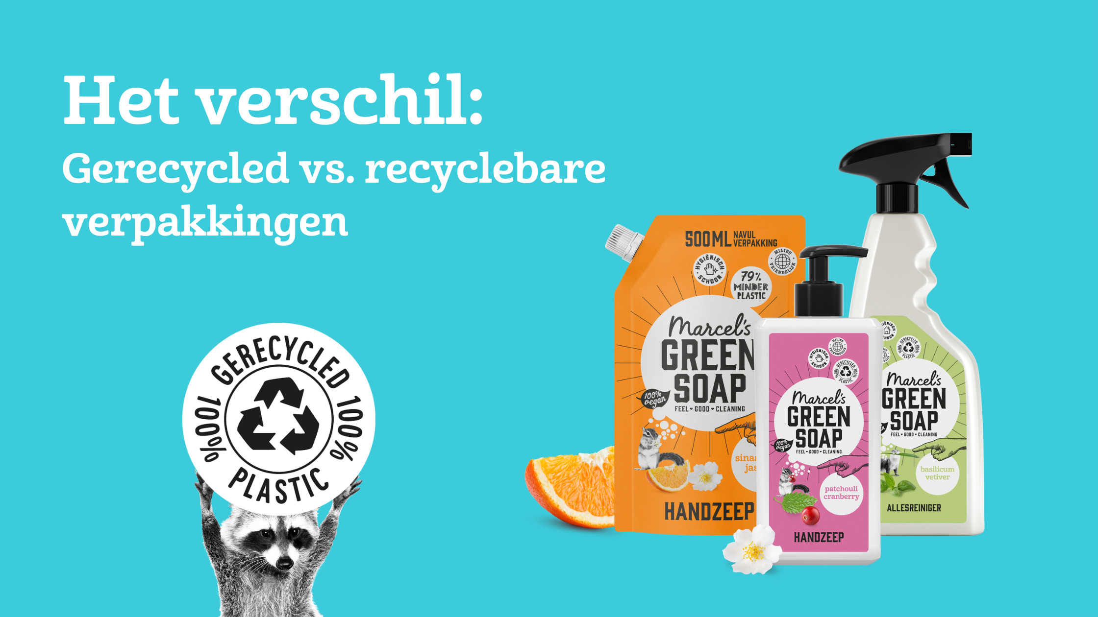 Marcel Green Soap Natuurlijk schoonmaken